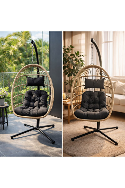 PiroPlay Scaun suspendat, balansoar, scaun tip ou 2025 pliabil