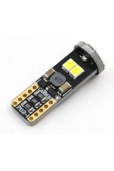 Xenon Bright LED auto Canbus T10 cu 8 SMD 12-24V