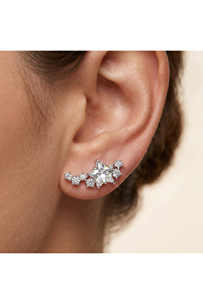 SIC MODA Cercei Eleganti cu Cristal, din Argint 925, 6099