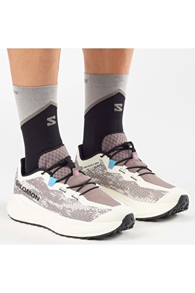 Salomon Aero Glide 4 Grvl Patika Koşu Ayakkabısı Unisex Spor Ayakkabı BEYAZ