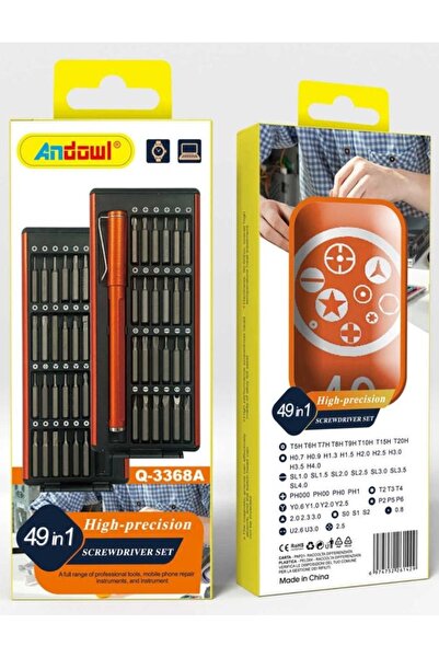 divendi-ro Set șurubelnițe de precizie 49 în 1, universale, pentru electronic...