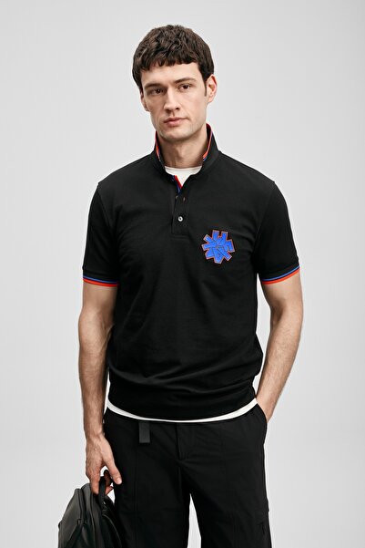 Lufian 111040244 Tricou Gavın Smart pentru bărbați cu guler polo Tricou pentr...