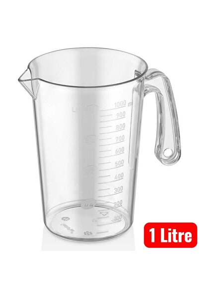 CAMBURADA CAMGEN Plastik Kulplu Beher 1000ml - 1 Adet