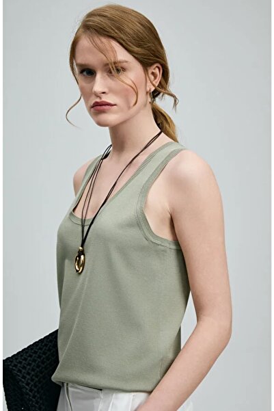 Lufian 121090056 Clara Zero Sleeve T-Shirt Women's T-Shirt Green