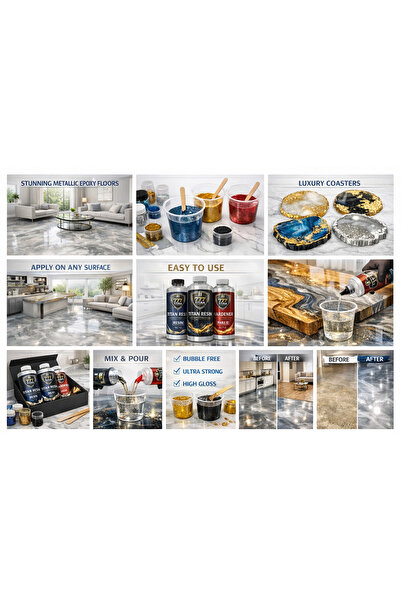 777 TITAN EPOXY RESIN طقم راتنج الإيبوكسي 777 تيتان ريزين