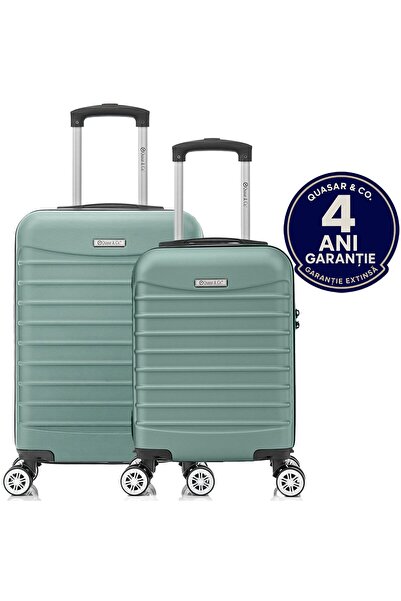 Quasar & Co. Set 2 Trolere Cabina 40x30x20cm roti detasabile si 55x36x20cm,ba...