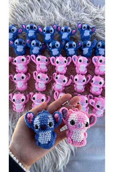 Morey سلسلة مفاتيح محبوكة من أميجورومي - إكسسوار حقيبة يدوية الصنع وهدية على ...