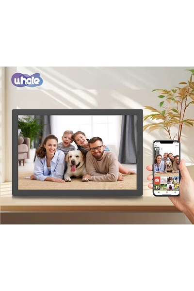 Lsc Rama Foto Digitala Wi-Fi cu Ecran IPS HD, 10.1 inch, Trimitere Poze Direc...