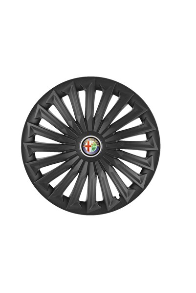 Autohelix MSA Set de 4 capace de jantă Joy R15 pentru gama de mașini Alfa Romeo