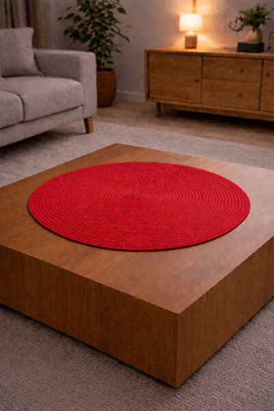 Naspar Κόκκινο μοντέρνο κάλυμμα τραπεζιού πολλαπλών χρήσεων / Κάλυμμα τραπεζι...