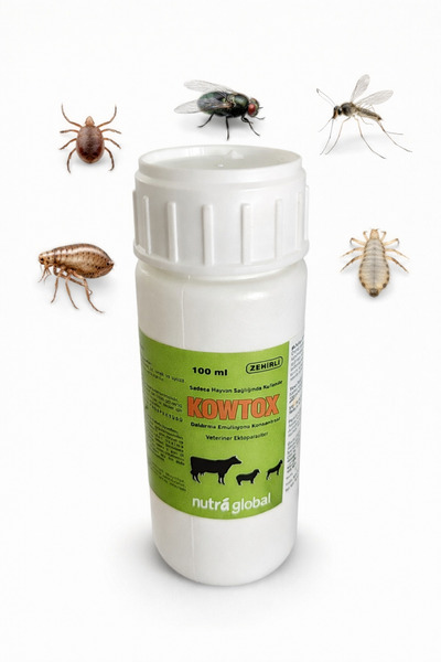 NUTRA Kowtox kenaz bit pire tozu kedi köpek inek at