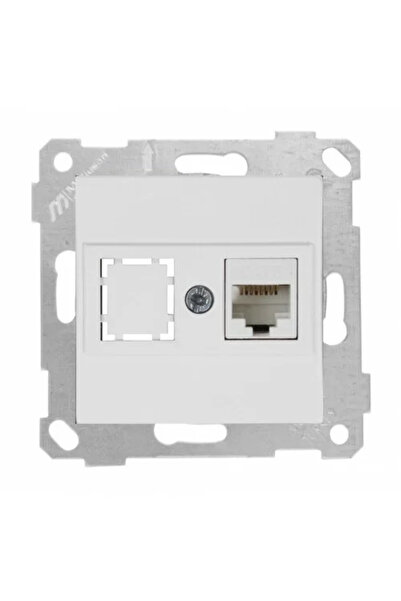 Mutlusan RİTA BEYAZ DATA PRİZİ 1*RJ45 (CAT6) (MKZ)