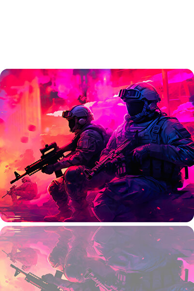 BLS لوحة ماوس للألعاب مقاس 48 × 40 سم، قاعدة مطاطية مضادة للانزلاق، لوحة ماوس L