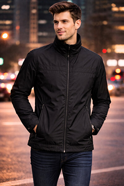 DYNAMO معطف ربيعي للرجال مبطن 8052