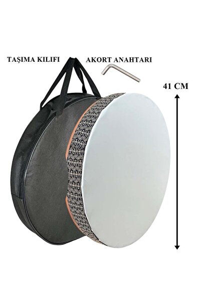 Piarro BS41 Ayarlı Pvs Bendir 41 Cm ( Kılıf ve Akort Anahtarı Hediyeli )