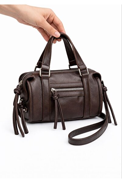 ÇANTAM GELSİN SANDY FİYONKLU Ç geantă ACI KAHVE dimensiune 33x23