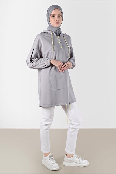 Alvina سترة رياضية بغطاء للرأس - 42651