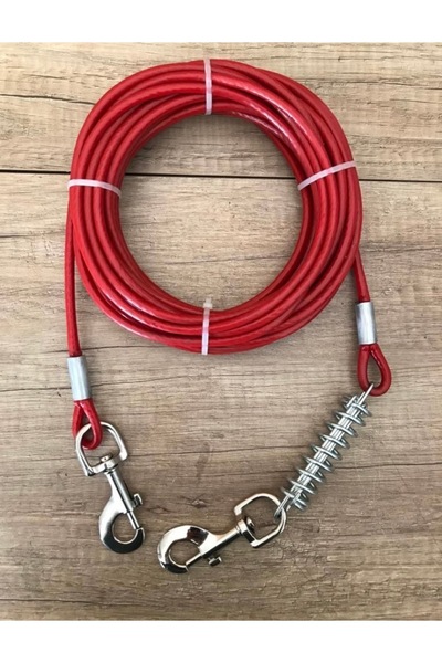 LİDERSAN ÇELİK سلسلة ربط للكلاب مم حلقة تسلق لولبية بطول 3 أمتار (85 كجم) من ...