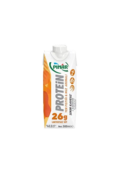 Pınar 500ml Yer Fıstığı ve Muzlu Protein Süt