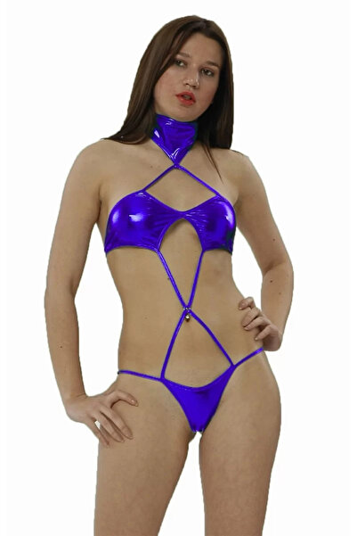 Genel Markalar Kadın Mor Parlak Takım Tp091256