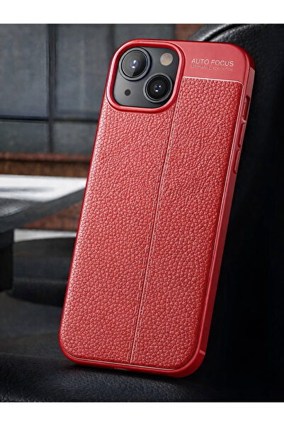 Ceponya حافظة آيفون 13 ميني من السيليكون بنمط جلدي مع حماية للكاميرا