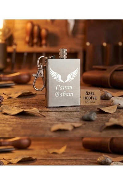 TuranlarLazer Kişiye Özel Lazer Kazıma Magnezyum Metal Kibrit