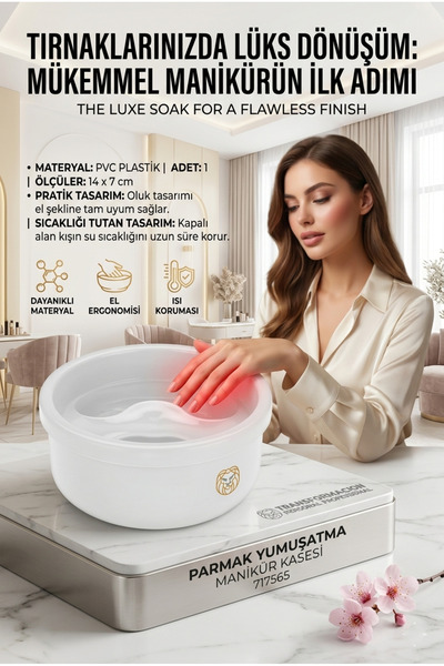 Transformacion Manikür Kasesi Parmak Yumuşatma 717565