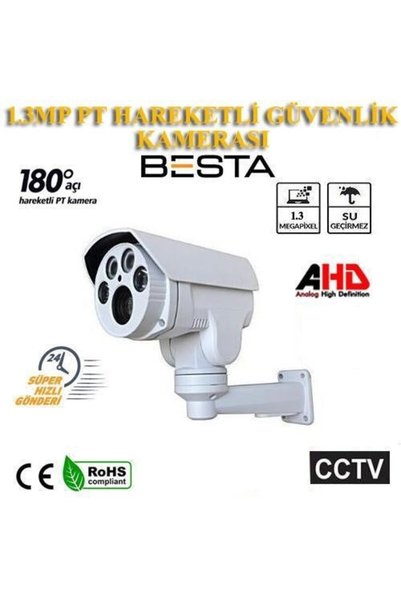NW NessiWorld 1.3 Mp Ahd Motorize Pt 4 Atom Led Security Camera Kd-1844