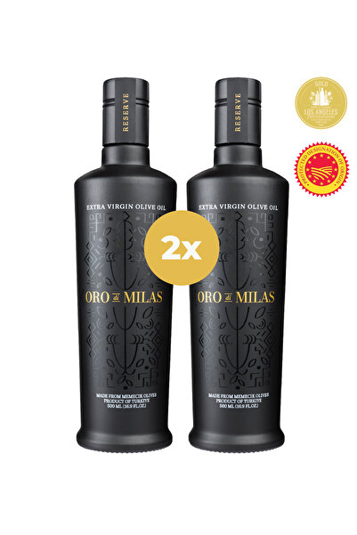 Oro di Milas Premium Reserve Memecik Erken Hasat Natürel Sızma Zeytinyağı 2x5...