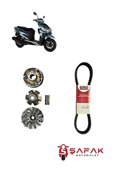 ŞAFAK MOTOSİKLET RKS VRS 125 ÖN VARYATÖR BAGA BANDO KAYIŞ SET