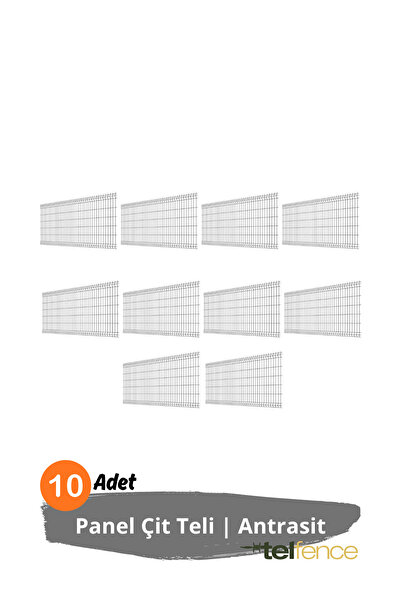 Telfence Panel Çit Teli - 100 x 250 Cm - 10 ADET