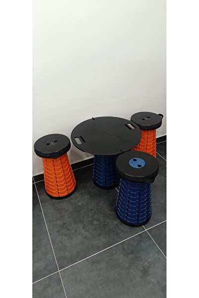 Nova Katlanır Akordiyon tabure seti