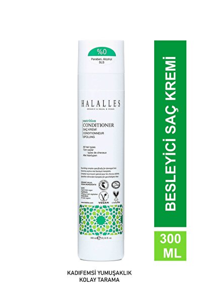 Halalles Besleyici Saç Bakım Kremi - Vegan Formül 300 ml
