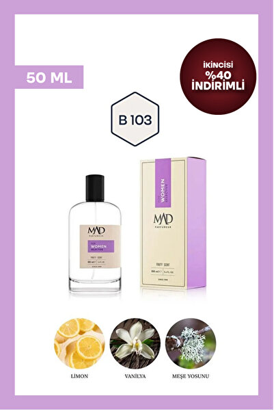 Mad Parfüm Mad B103 Selective 50 ml Kadın Parfüm | Meyvemsi & Çiçeksi Notalar