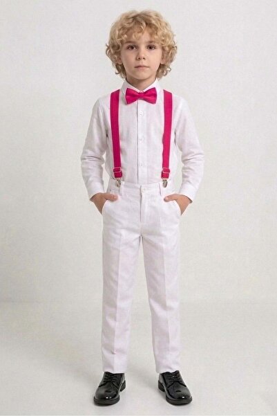 s.t. sebat tekstil 23 aprilie Set pentru băieți cu pantaloni din gabardină al...