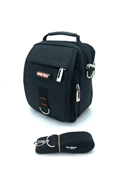 SEVENTEEN Seven Teen 2302 Black Vodootporno Tkanina Multi-Eye Ručna torbica