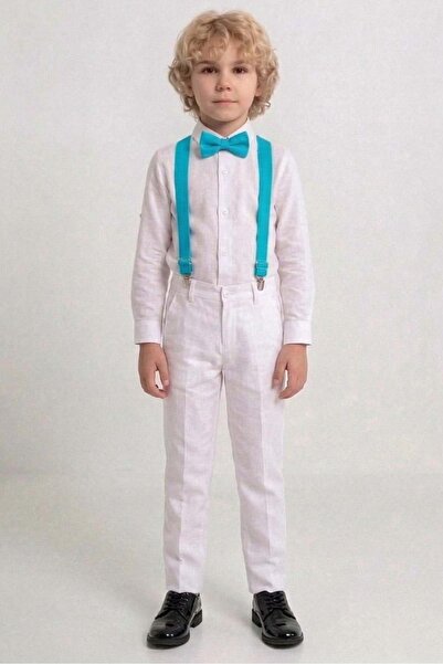 s.t. sebat tekstil 23 aprilie Set pentru băieți cu pantaloni din gabardină al...