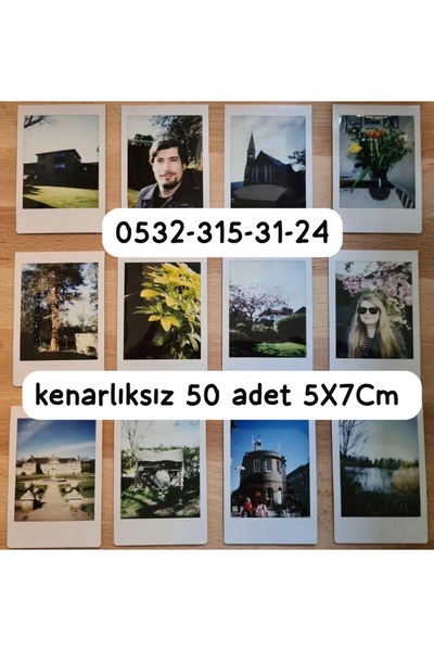 asel sanat 50 Adet 5x7cm FOTOĞRAF BASKISI NO İLAN FOTOĞRAFINDA MEVCUT ORAYA G...