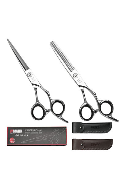 BIRAI Set profesional de foarfece pentru tuns și rărire -