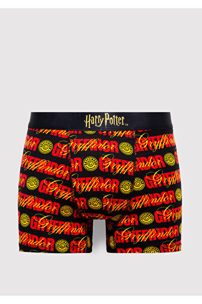 Mavi Harry Potter bedruckte schwarze Boxershorts 0912219-900