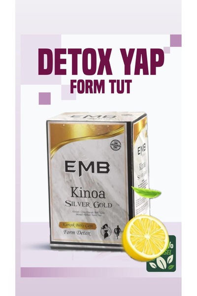 emb Özel Formül Kinoalı Detox Organik Karışık Bitki Çayı 1 Kutu