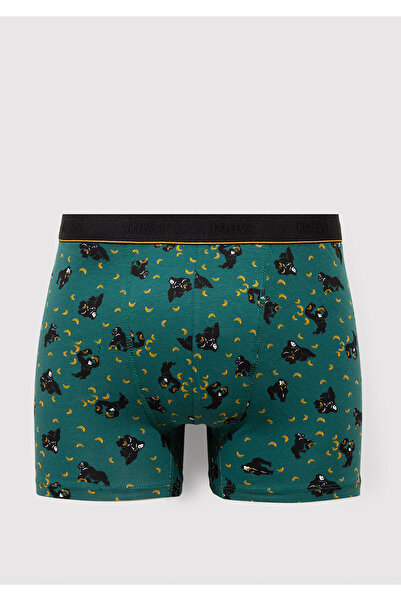 Mavi Grüner Boxershorts mit Gorilla-Print 0912230-90781