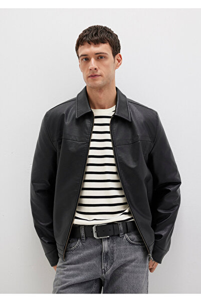 Mavi Black Faux Leather Belt 0911653 -21842