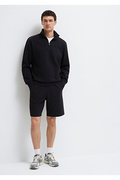 Mavi Black Knitted Shorts 066935-900
