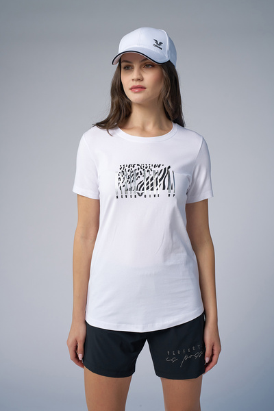 bilcee Tricou cu imprimeu alb (4071) Pantofi de damă Gx9688