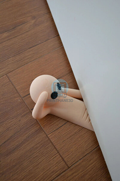 Printhane 3D Dekoratif Karakter Kapı Takozu – Dik Duruş Pozlu Eğlenceli Tasarım