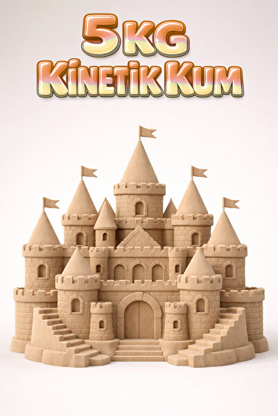 Kinetic Sand 5 KG Kinetik Kum - Eğitici ve Öğretici Oyun Kumu