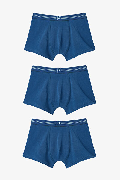 Penti Koyu Mavi Erkek Çocuk Navy 3lü Boxer