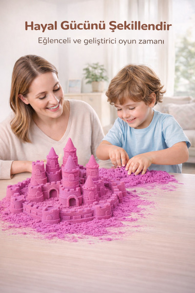 Kinetic Sand 3 KG Kinetik Kum - Eğitici ve Öğretici Oyun Kumu