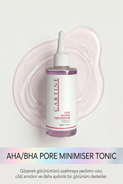CARTİNE Aha-Bha Tonic Pore Minimiser Sıkılaştırıcı Arındırcı Aydınlatıcı Tonik